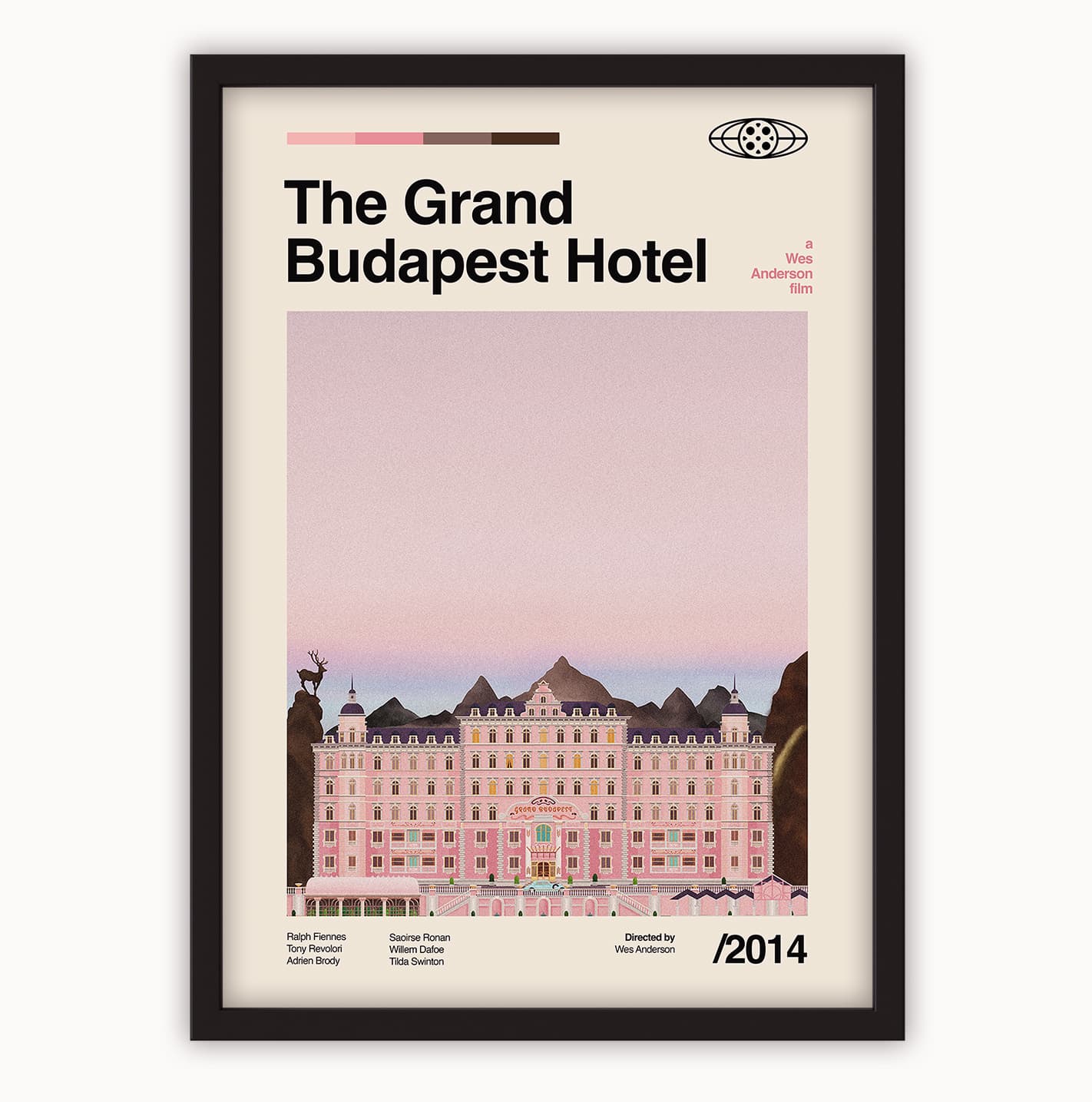 The Grand Budapest Hotel Poster – Drive In Prints
