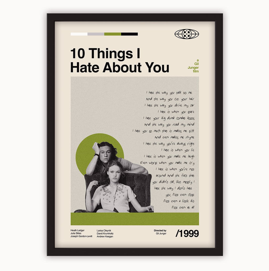 10 Things I Hate About You Poster