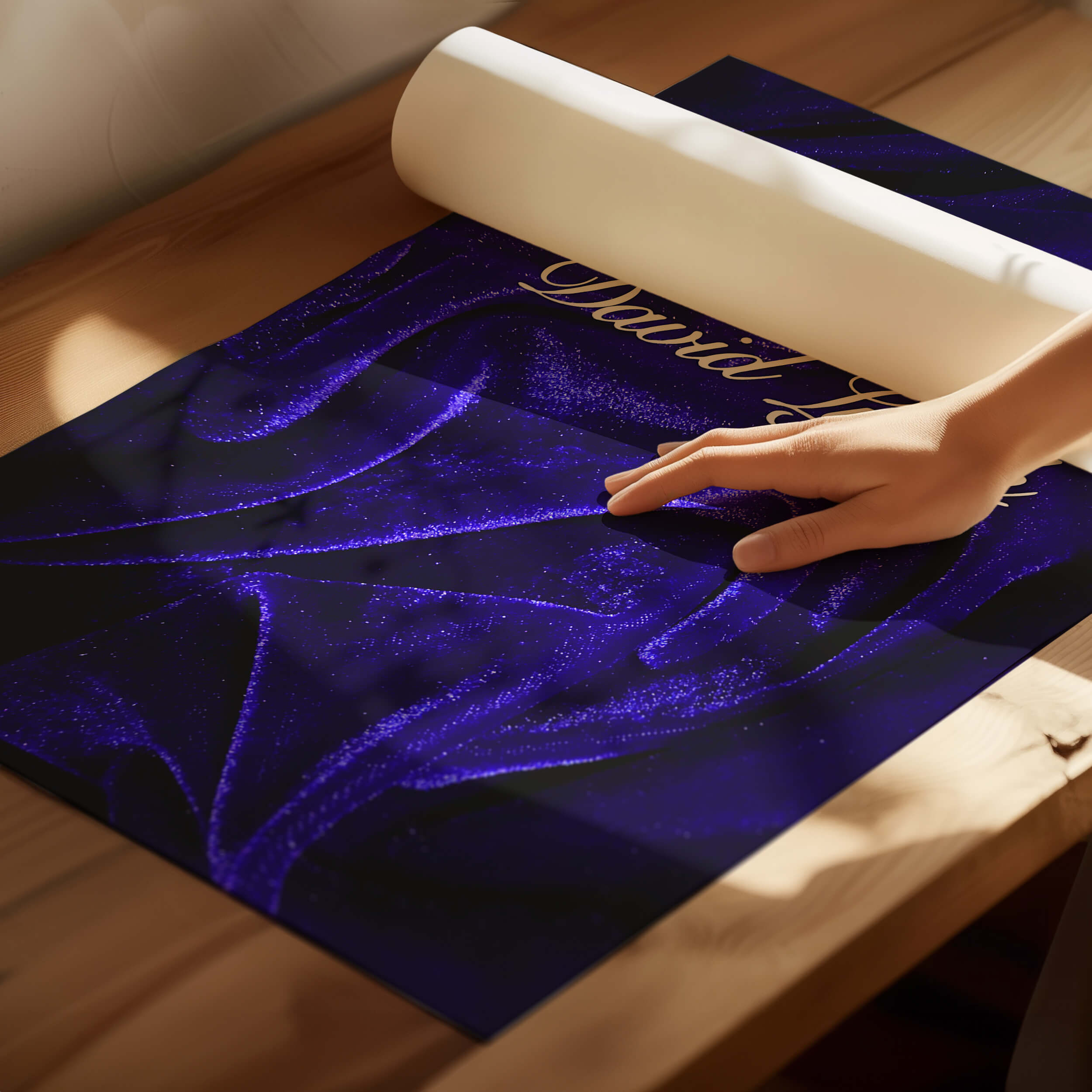 Directed By David Lynch Poster – Blue Velvet Variant