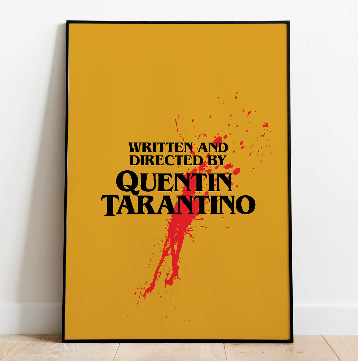 Directed By Quentin Tarantino Poster