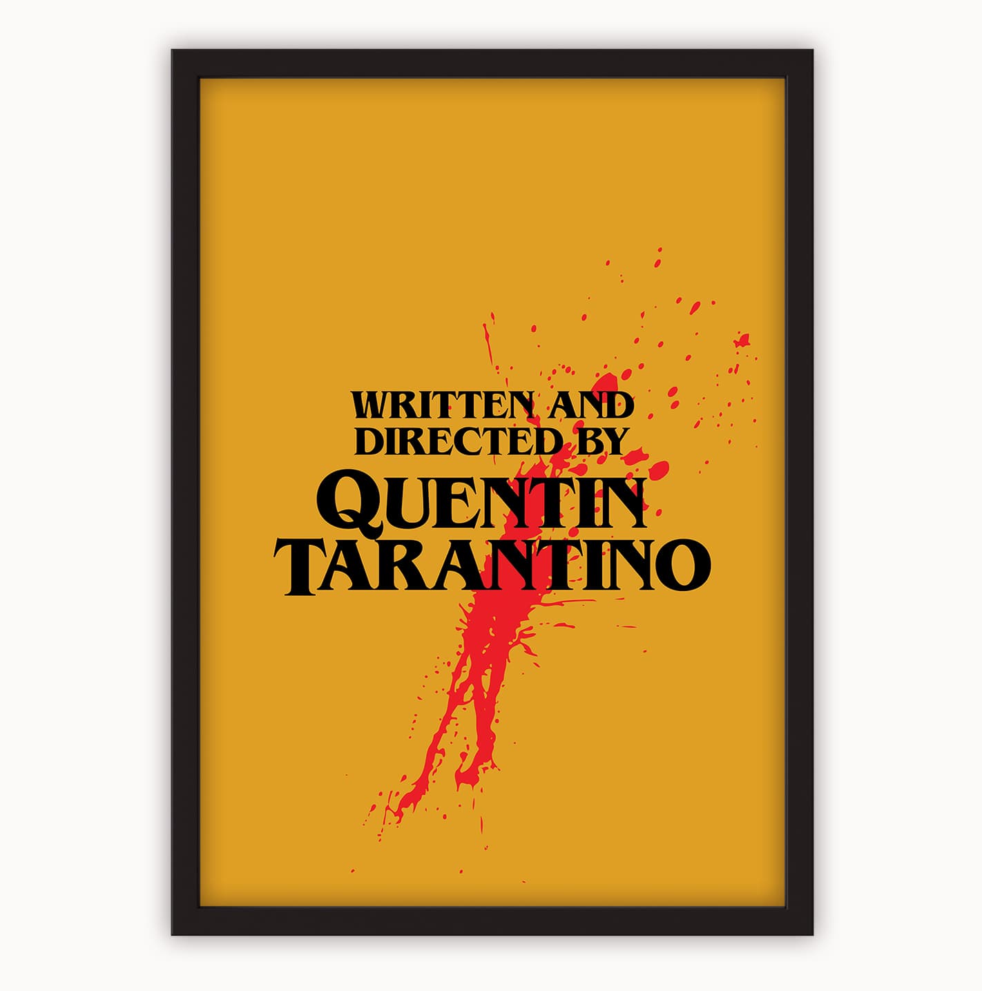 Directed By Quentin Tarantino Poster