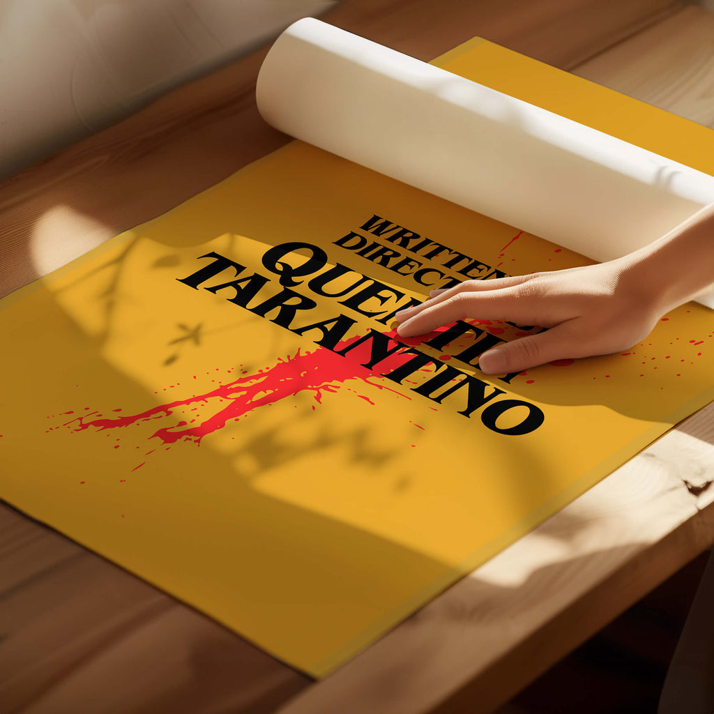 Quentin Inventino Directed By Quentin Tarantino Poster – Drive In Prints