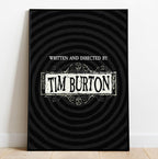 Directed By Tim Burton Poster
