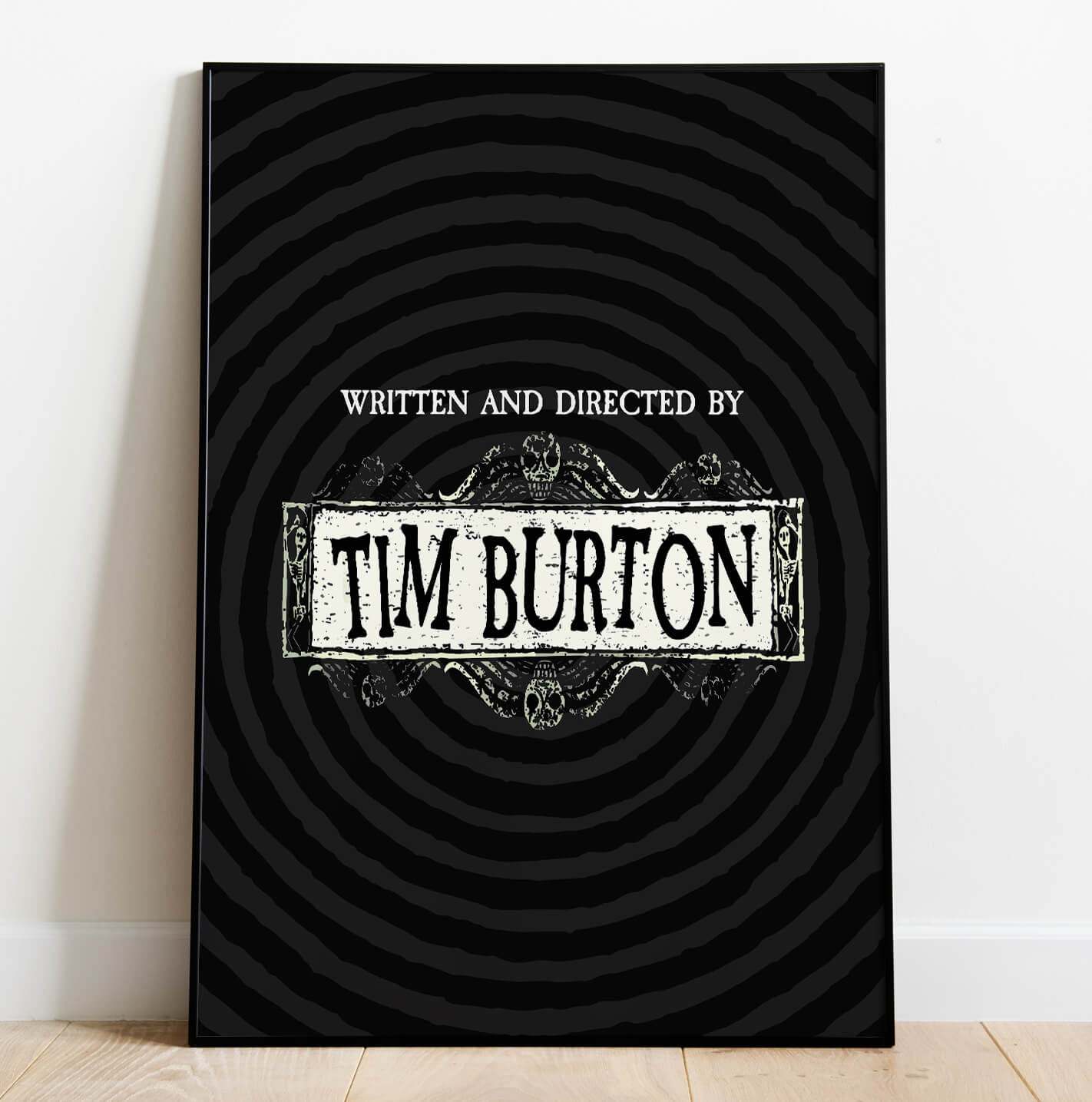 Directed By Tim Burton Poster