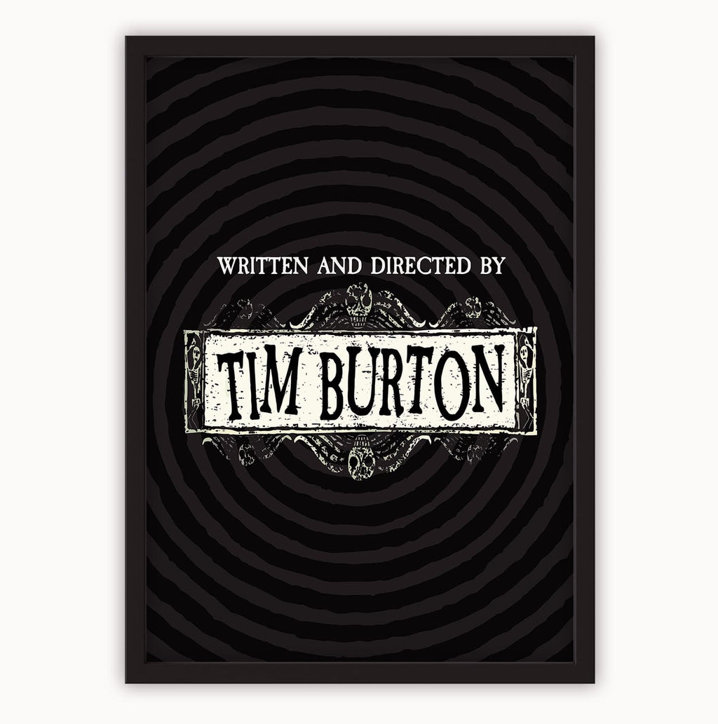 Directed By Tim Burton Poster