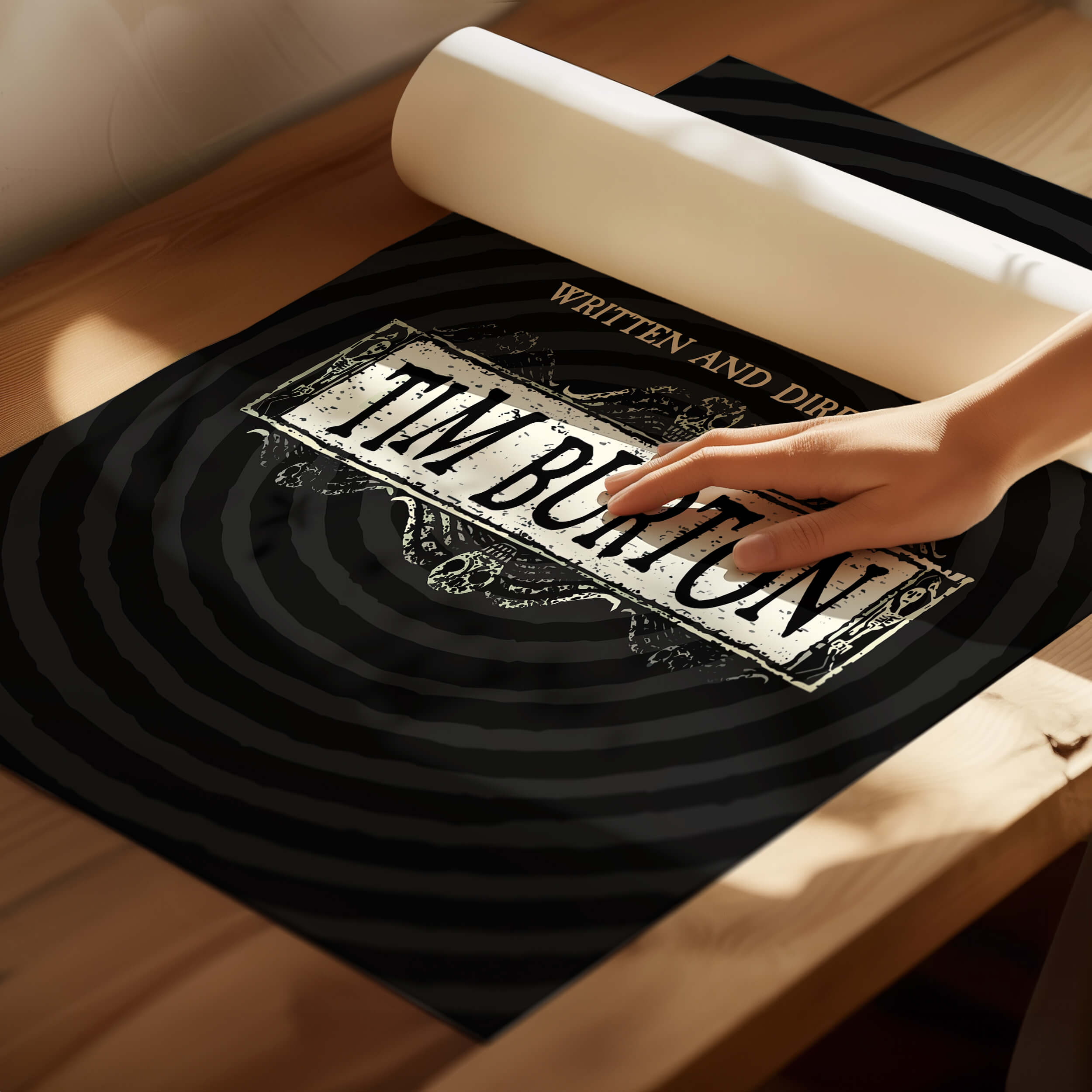 Directed By Tim Burton Poster