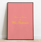 Directed By Wes Anderson Poster