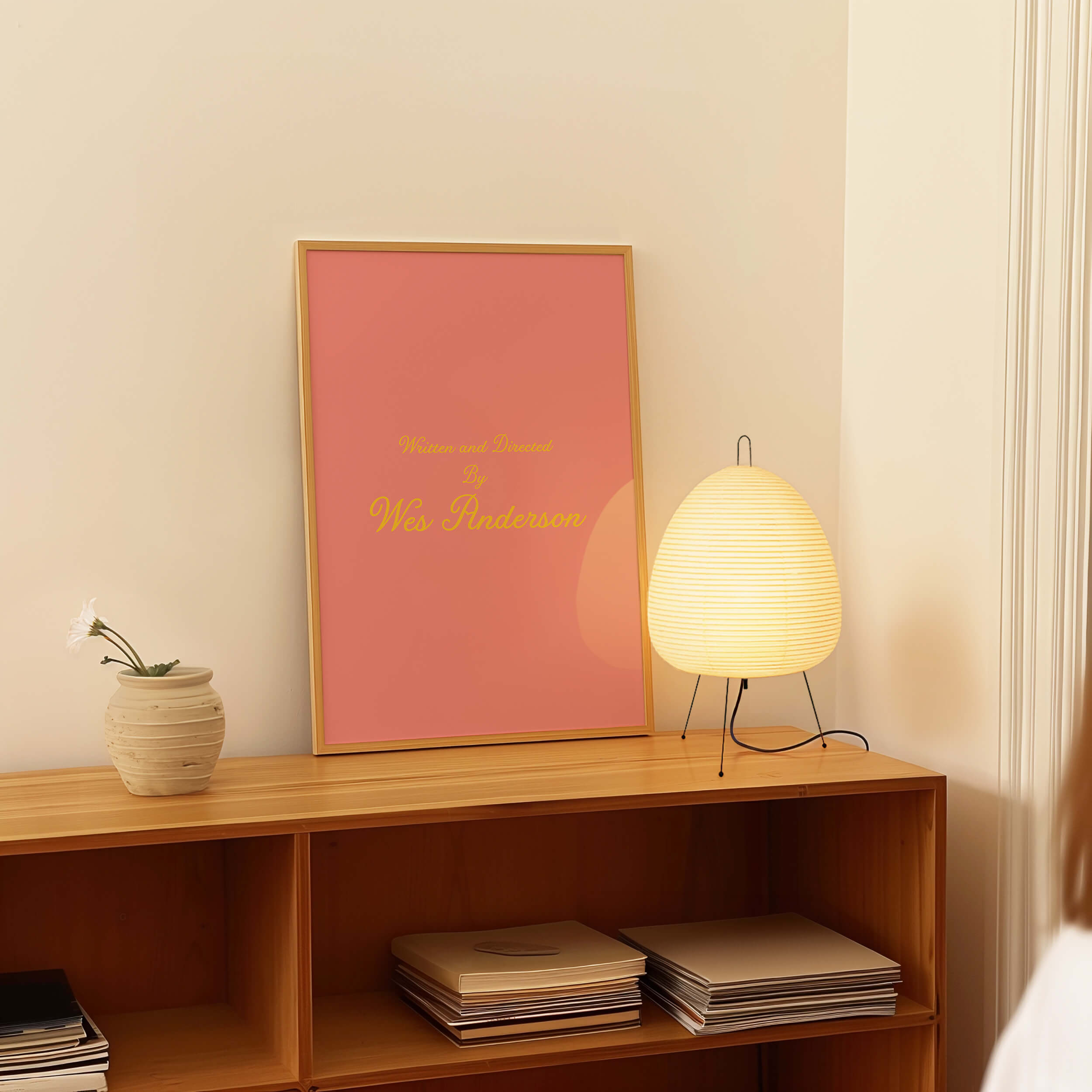 Directed By Wes Anderson Poster