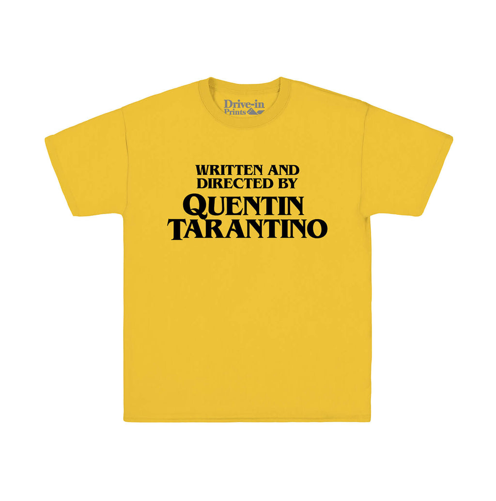 Written and Directed By Quentin Tarantino T-Shirt