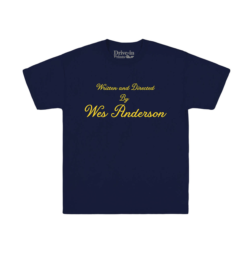 Written and Directed by Wes Anderson T-Shirt