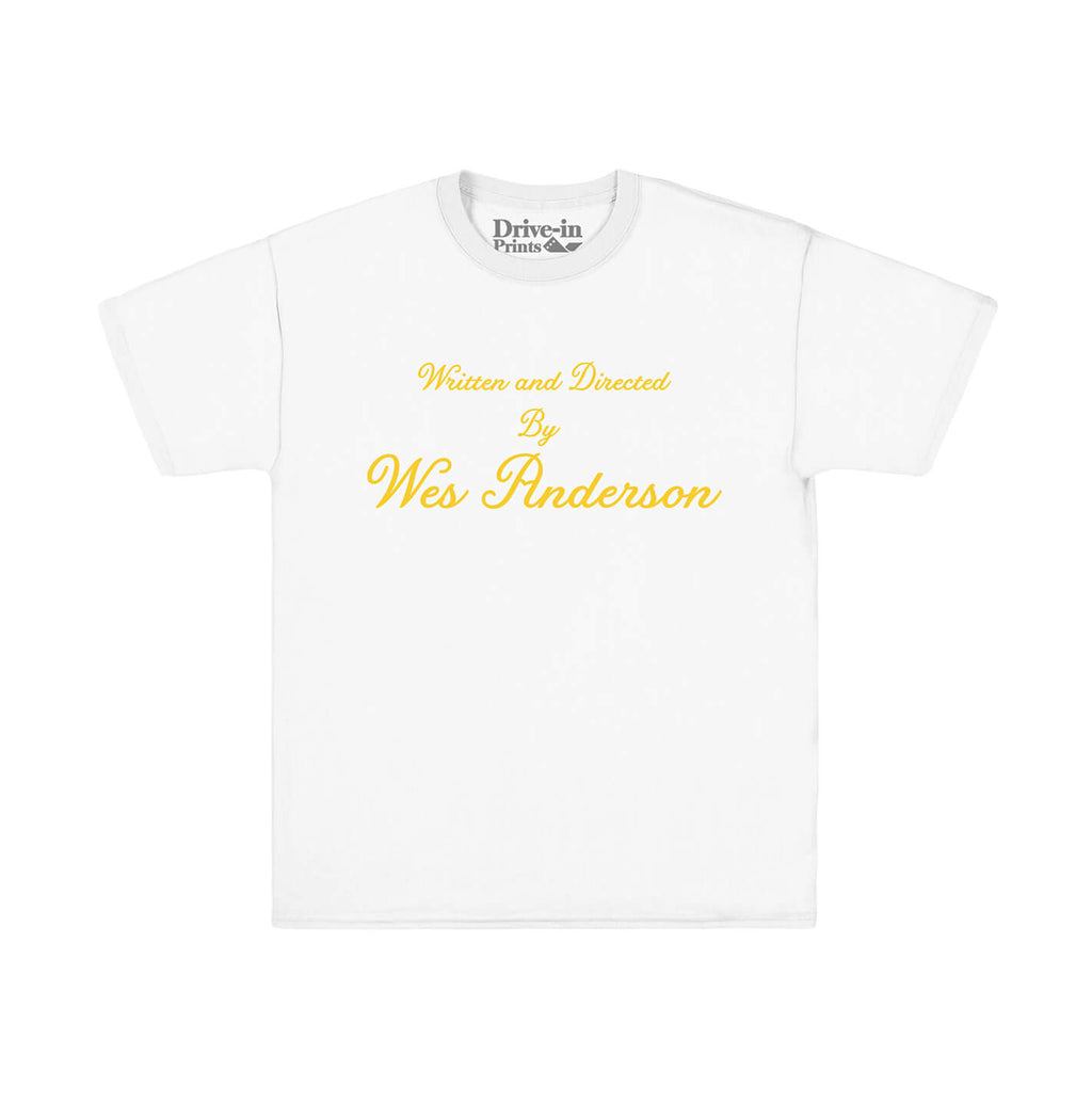 Written and Directed by Wes Anderson T-Shirt