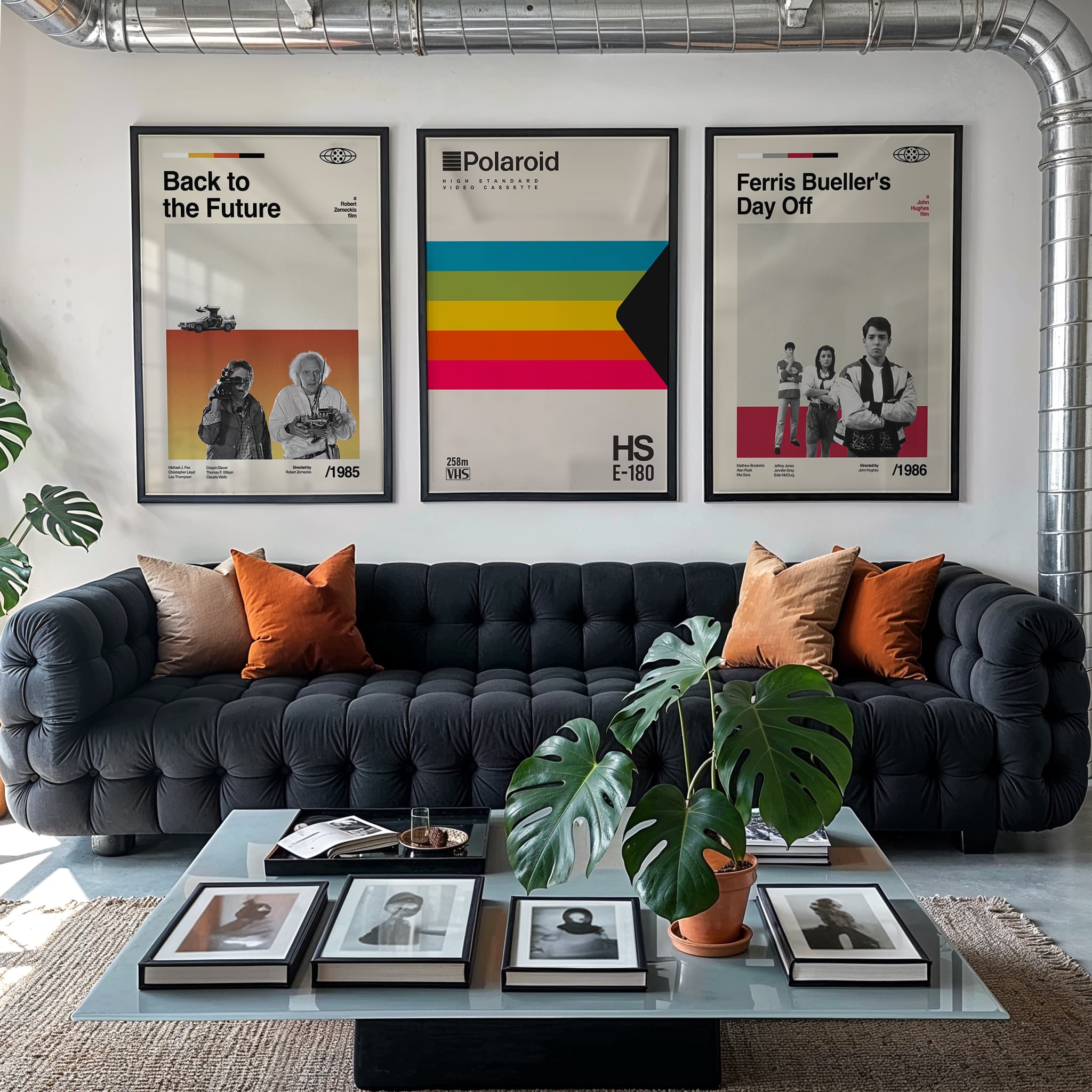 Polaroid VHS Tape Poster