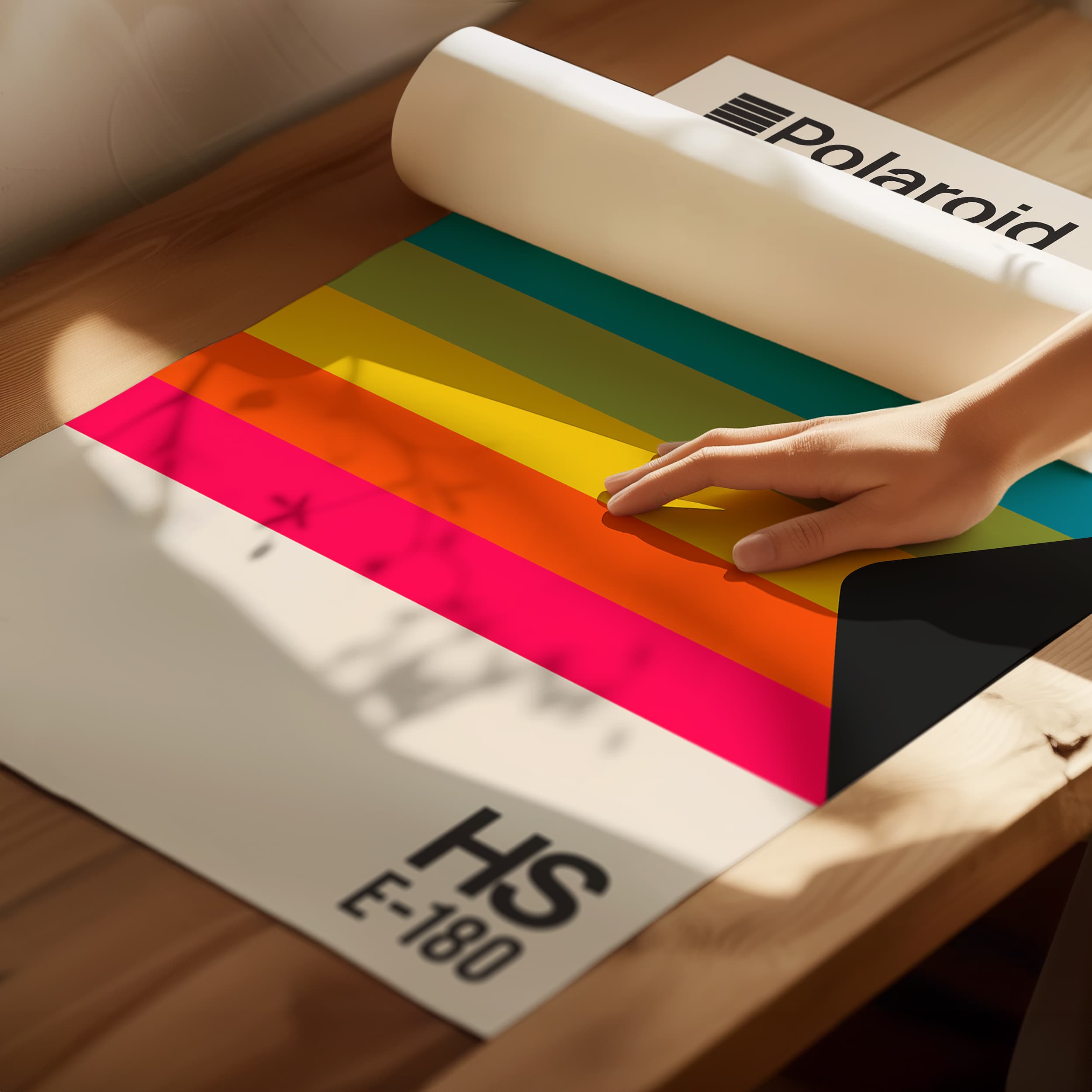 Polaroid VHS Tape Poster