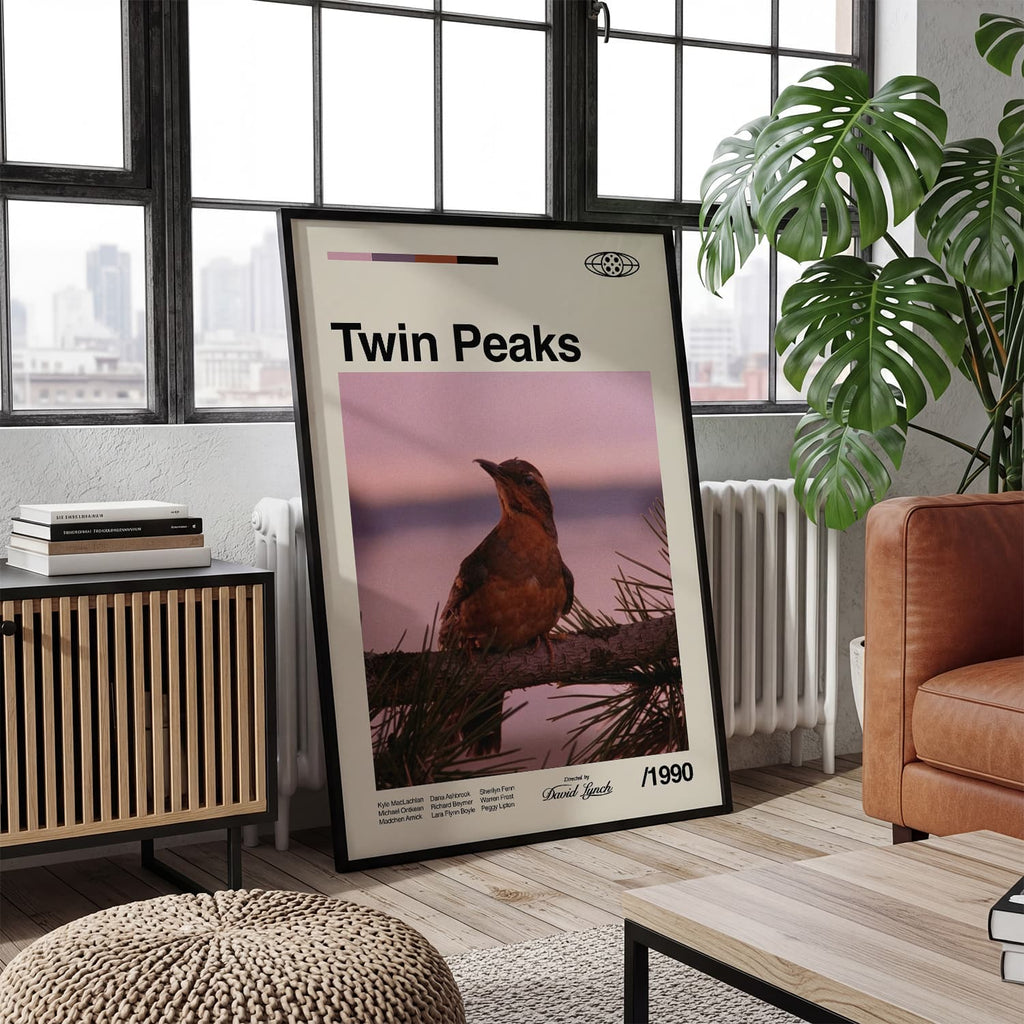 Twin Peaks Varied Thrush Poster